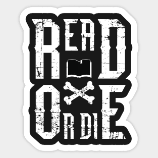 Read or Die Sticker